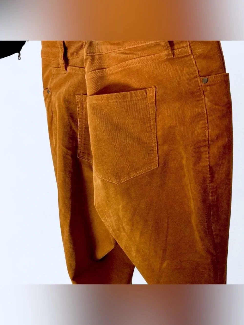 A.N.A mustard corduroy pants with a relaxed fit 16